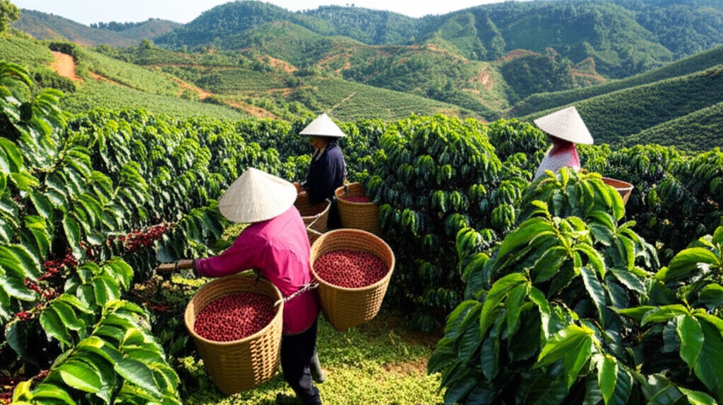 Hành trình từ hạt đến ly